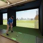Carl's Place Pro Golf Enclosure with Impact Screen