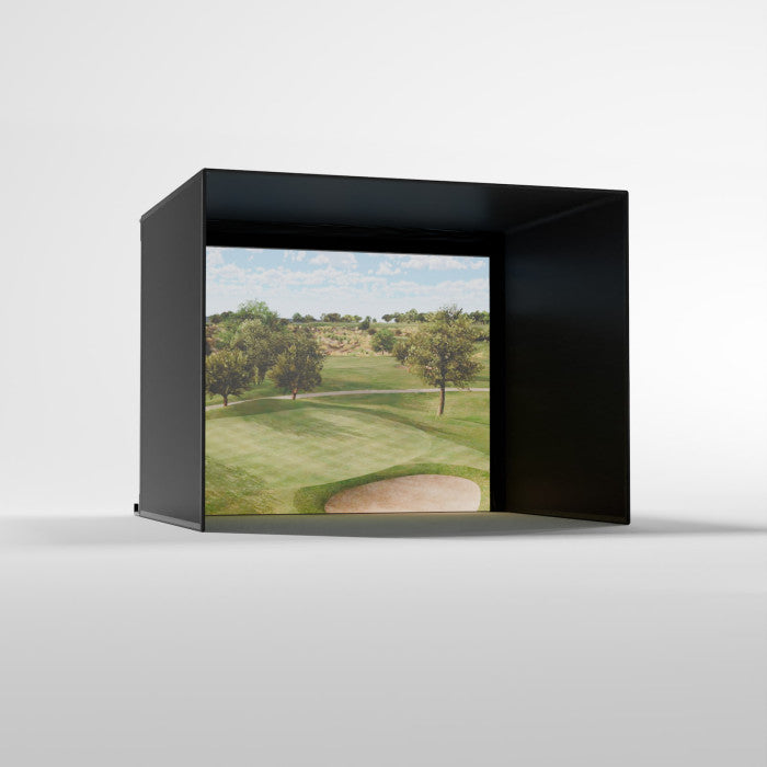 Carl's Place Pro Golf Enclosure with Impact Screen