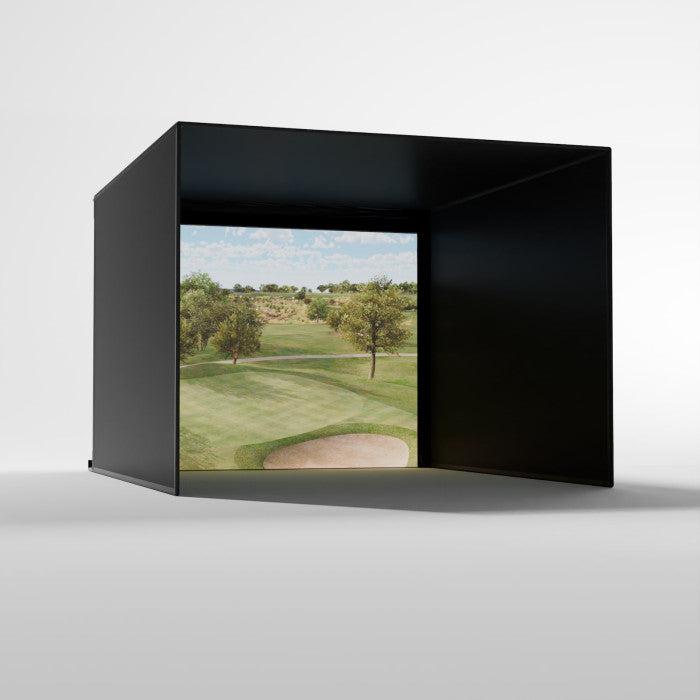 Carl's Place Pro Golf Enclosure with Impact Screen