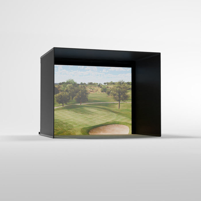 Carl's Place Pro Golf Enclosure with Impact Screen