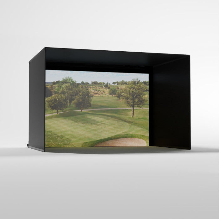 Carl's Place Pro Golf Enclosure with Impact Screen