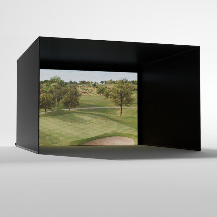 Carl's Place Pro Golf Enclosure with Impact Screen