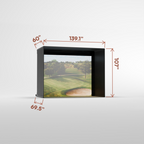 Carl's Place Pro Golf Enclosure with Impact Screen
