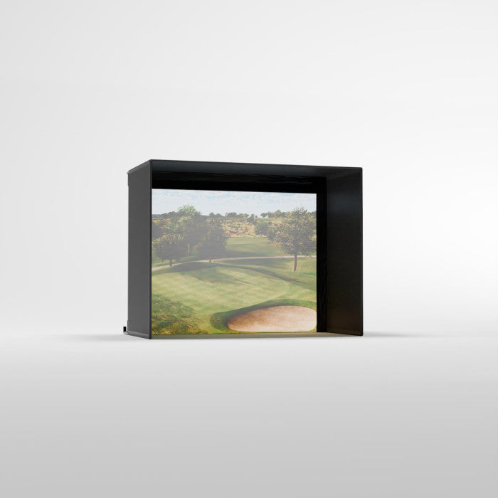 Carl's Place Pro Golf Enclosure with Impact Screen