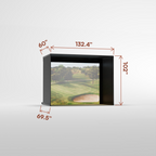 Carl's Place Pro Golf Enclosure with Impact Screen