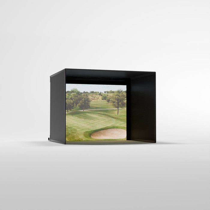 Carl's Place Pro Golf Enclosure with Impact Screen