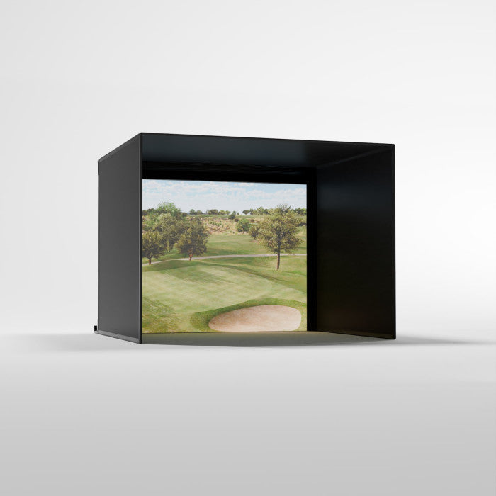 Carl's Place Pro Golf Enclosure with Impact Screen