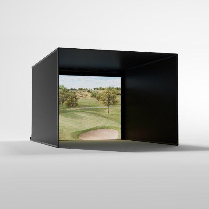 Carl's Place Pro Golf Enclosure with Impact Screen