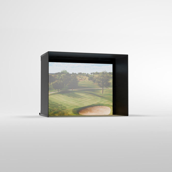 Carl's Place Pro Golf Enclosure with Impact Screen