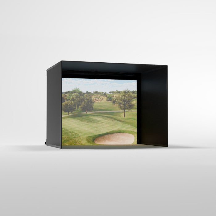 Carl's Place Pro Golf Enclosure with Impact Screen